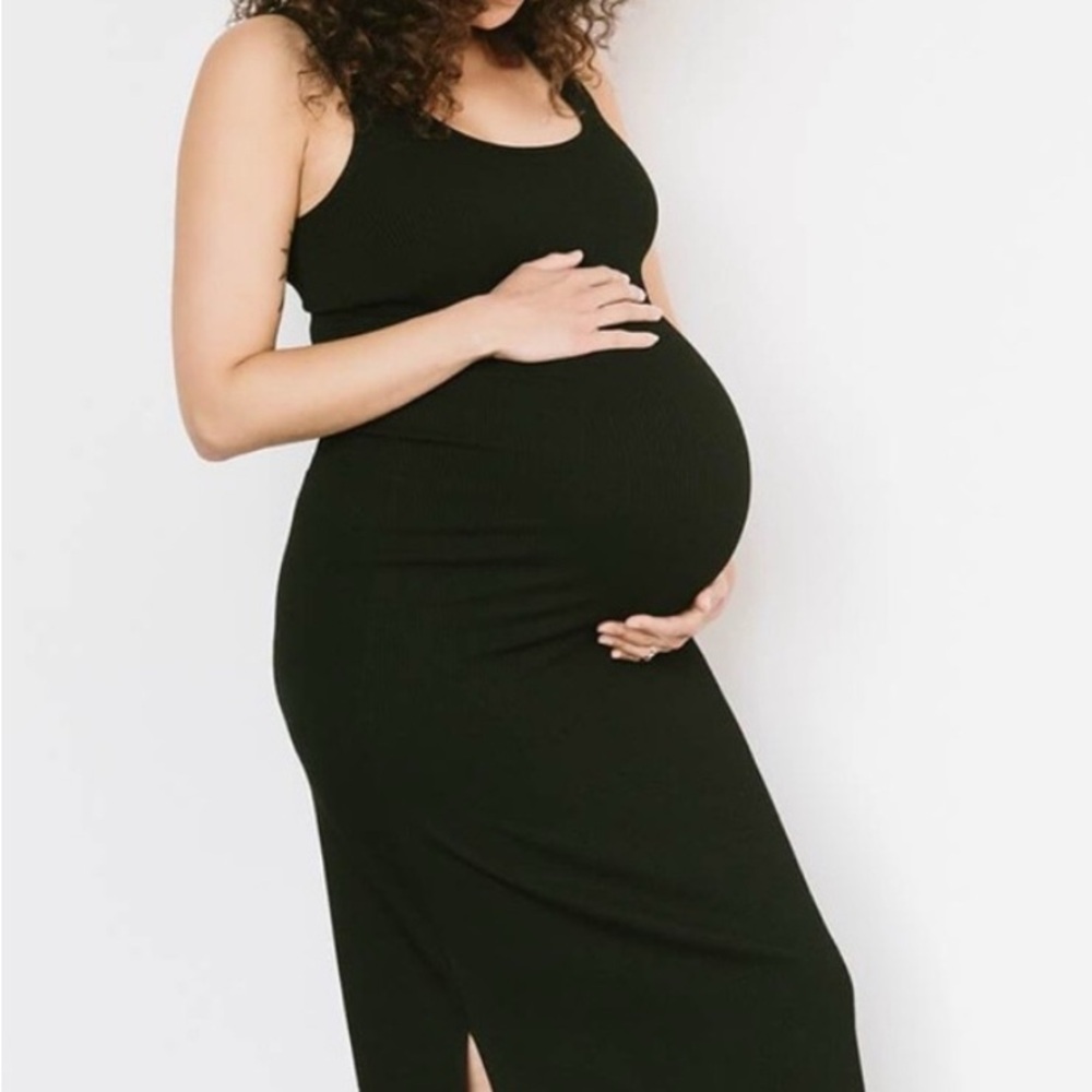 Storq maternity Ribbed Tank Dress